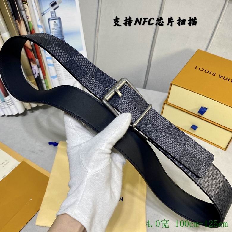 LV Belt 40mmX95-125CM 7D (443)